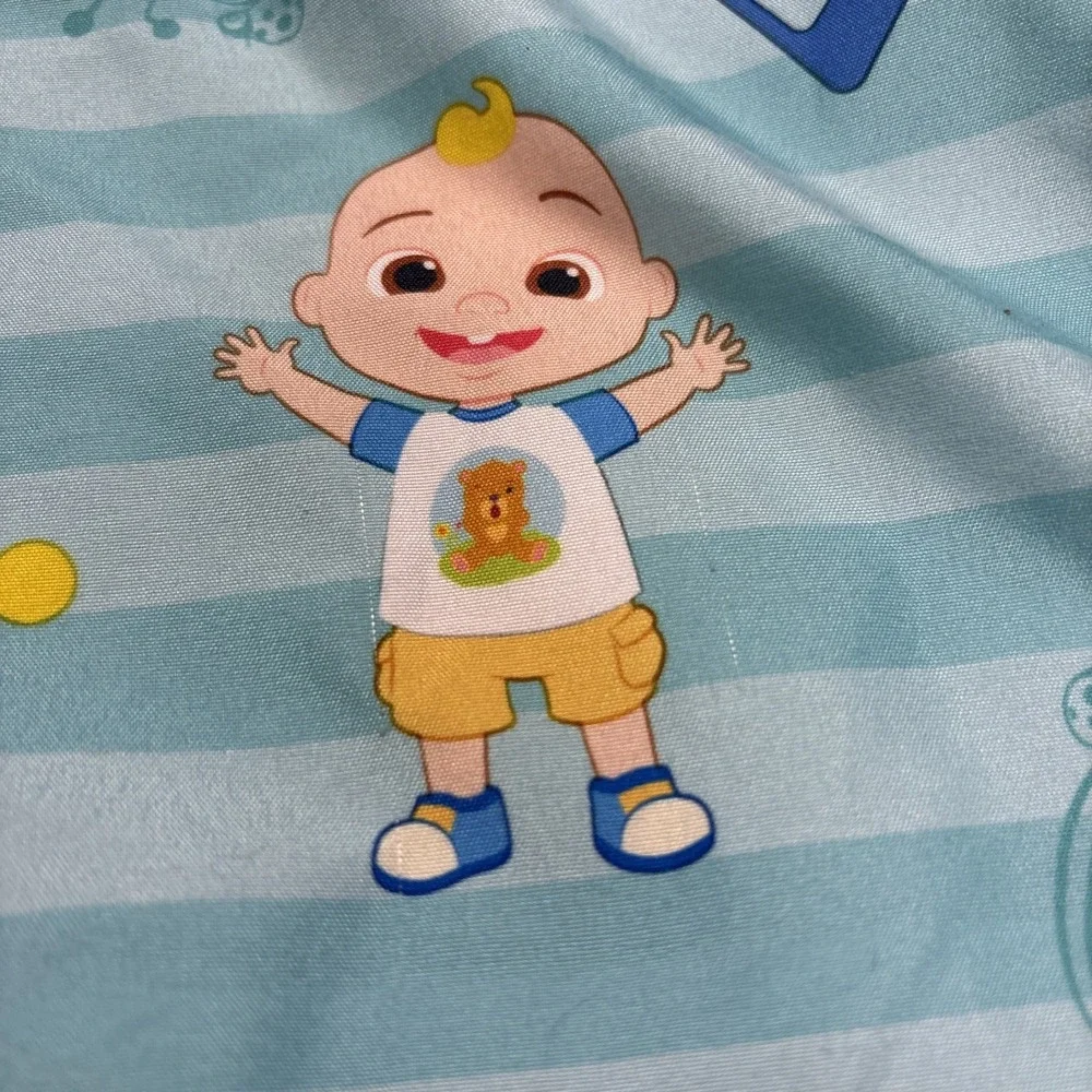 CoComelon And JJ Toddler Bed Microfiber Comforter 42x57 Reversible